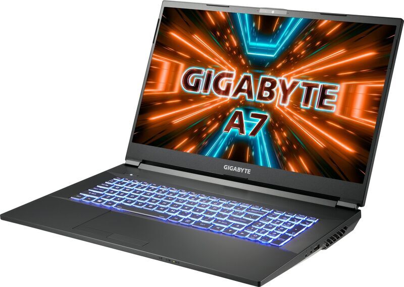 Gigabyte A7 K1 | Ryzen 7 5800H | 17.3" | 16 GB | 1 TB SSD | RTX 3060 | Win 11 Home | US 3
