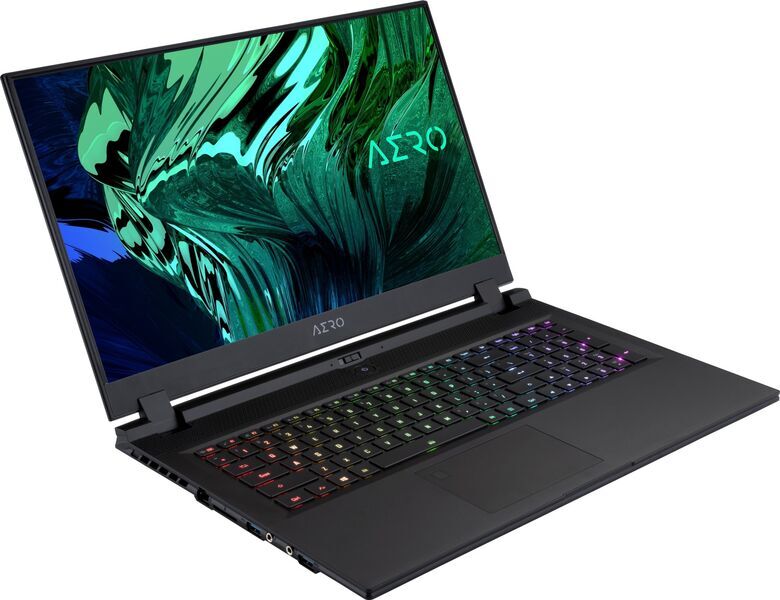 Gigabyte Aero 17 HDR YD | i9-11980HK | 17.3" | 32 GB | 1 TB SSD | 512 GB SSD | FP | Podświetlenie klawiatury | RTX 3080 | Win 11 Pro | US 2