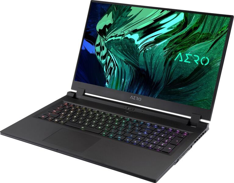 Gigabyte Aero 17 HDR YD | i9-11980HK | 17.3" | 32 GB | 1 TB SSD | 512 GB SSD | FP | Podświetlenie klawiatury | RTX 3080 | Win 11 Pro | US 3