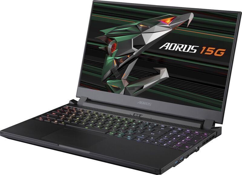 Gigabyte Aorus 15G XC | i7-10870H | 15.6" | 32 GB | 512 GB SSD | FHD | Podświetlenie klawiatury | RTX 3070 | Win 11 Home | US 3
