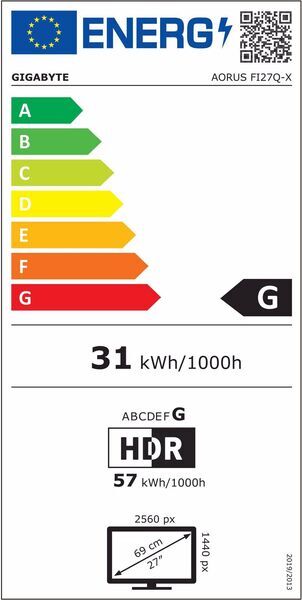 Gigabyte Aorus FI27Q-X | 27" | musta 4