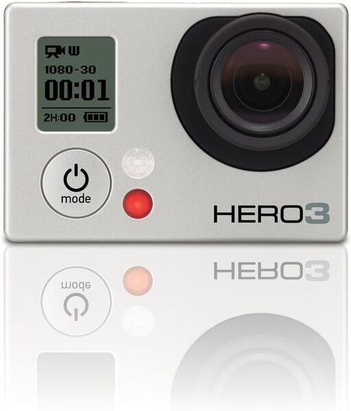 GoPro Hero 3 Silver Edition | silver/svart 1