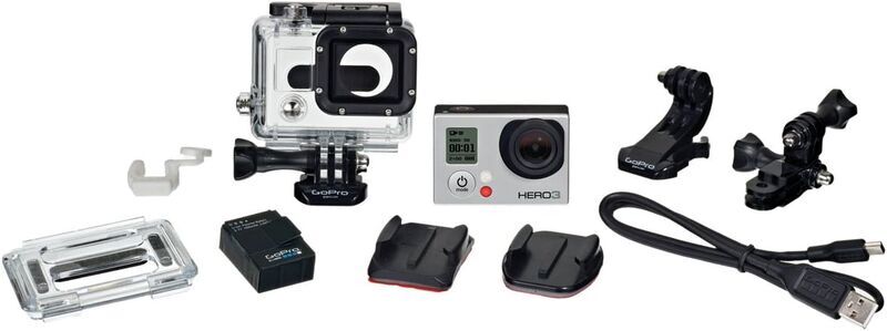 GoPro Hero 3 Silver Edition | silber/schwarz 3