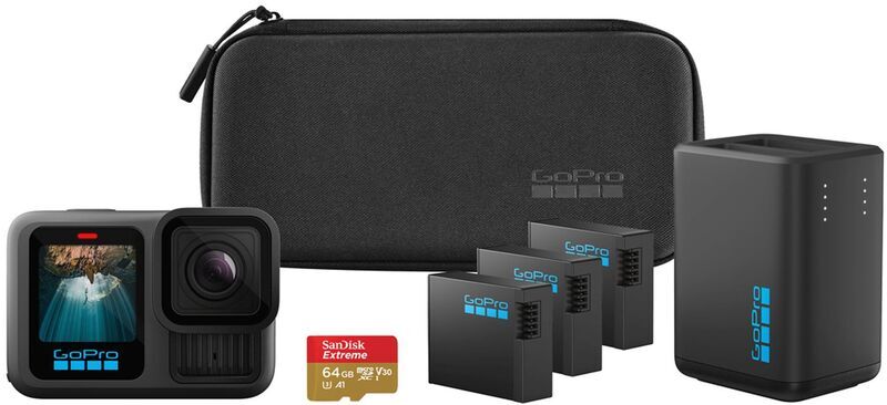 GoPro HERO13 Black Extended Power Bundle | black, image 1 of 5