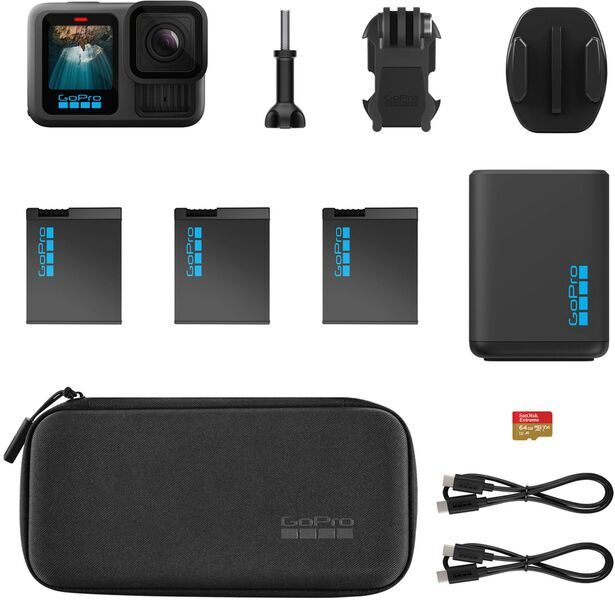 GoPro HERO13 Black Extended Power Bundle | black, image 2 of 5
