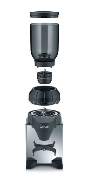 GRAEF Kaffeemühle CM820 | silber/schwarz 3