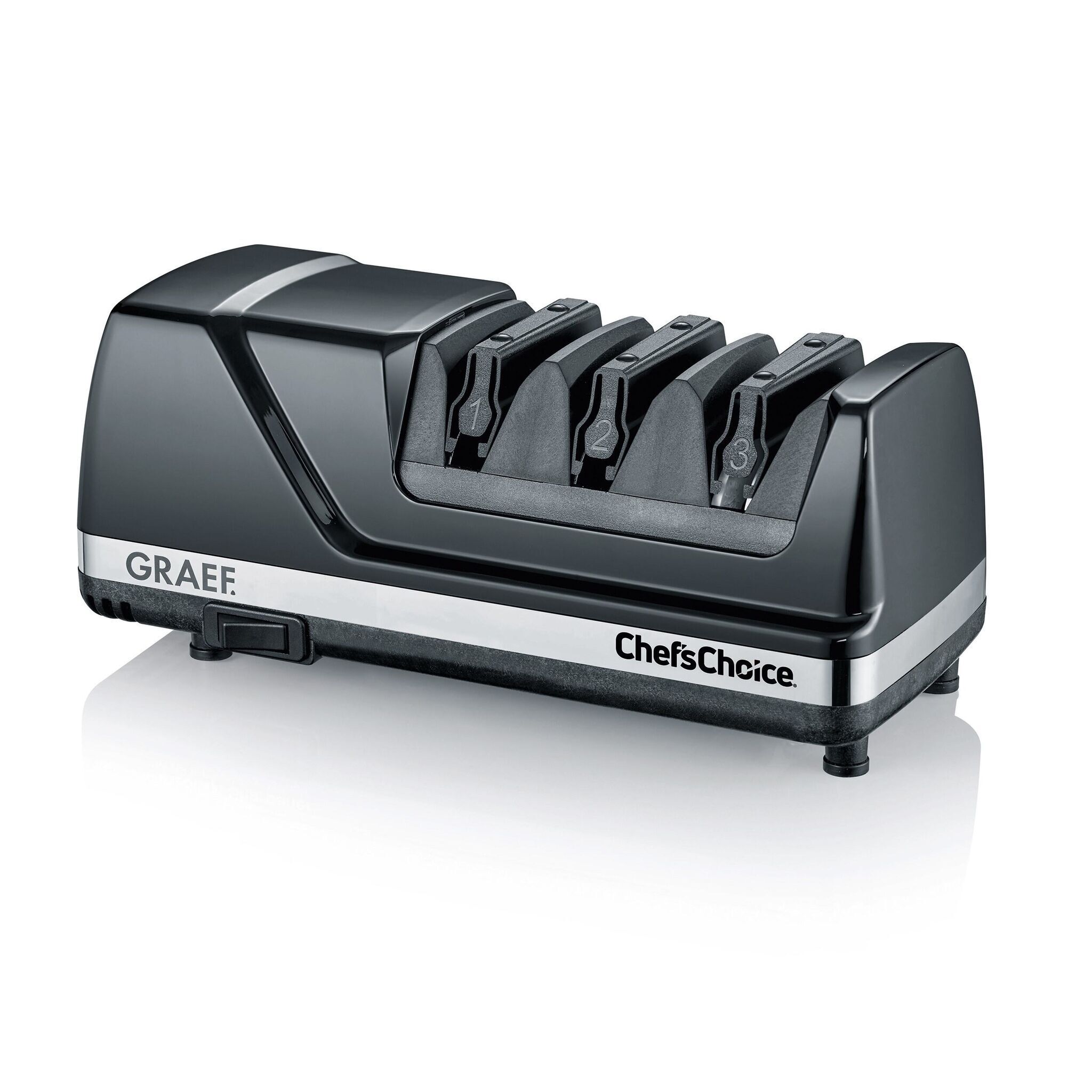 GRAEF Diamant-Messerschärfer CX125 silber/schwarz