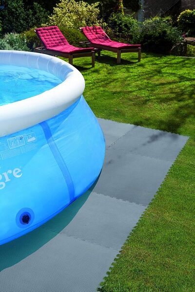 Gre MPF509GY Schutzabdeckung für Pools | grau 4