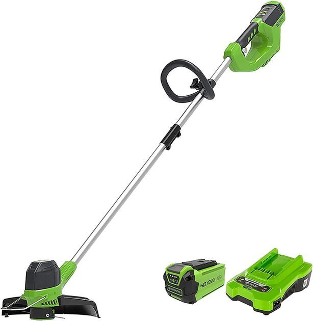 Greenworks G40LTK2 40V Batteridriven grästrimmer