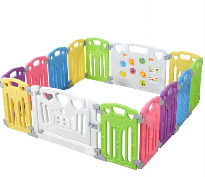 Gupamiga Laufstall Baby 14 Paneele | monivärinen 1