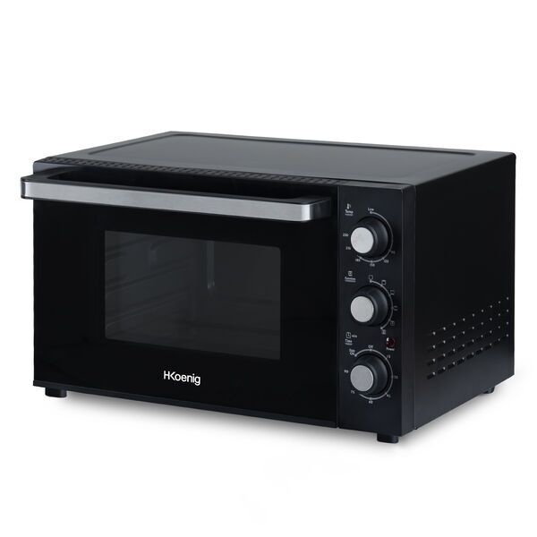 H.Koenig FO30 Mini oven | black/silver 2