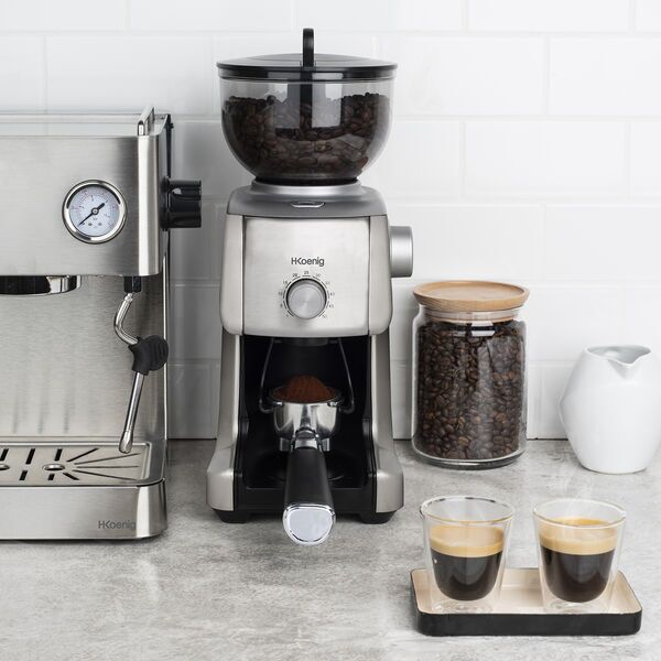 H.Koenig GRD830 Moedor de café | prateado/preto 5