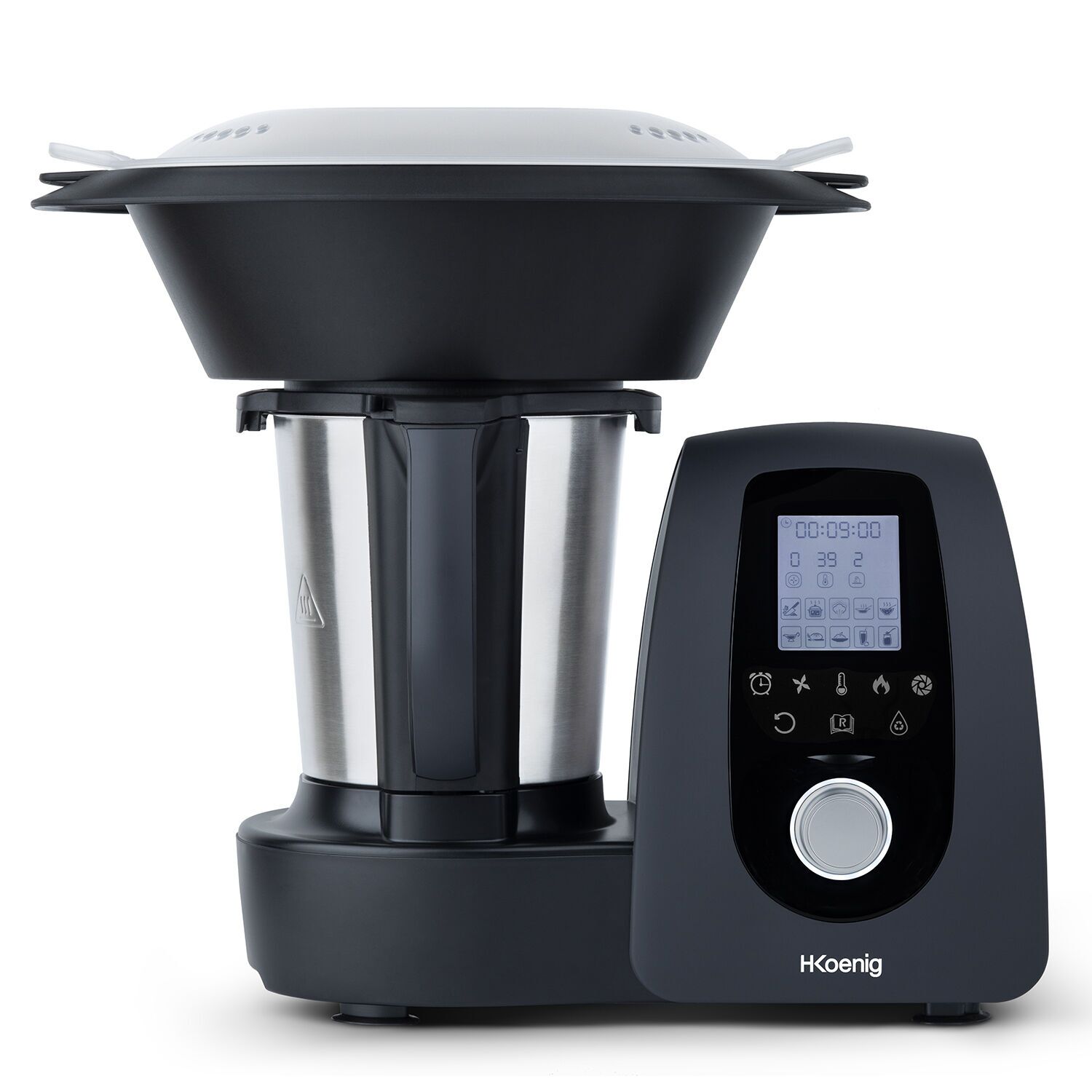 H. Koenig HK8 Küchenmaschine schwarz