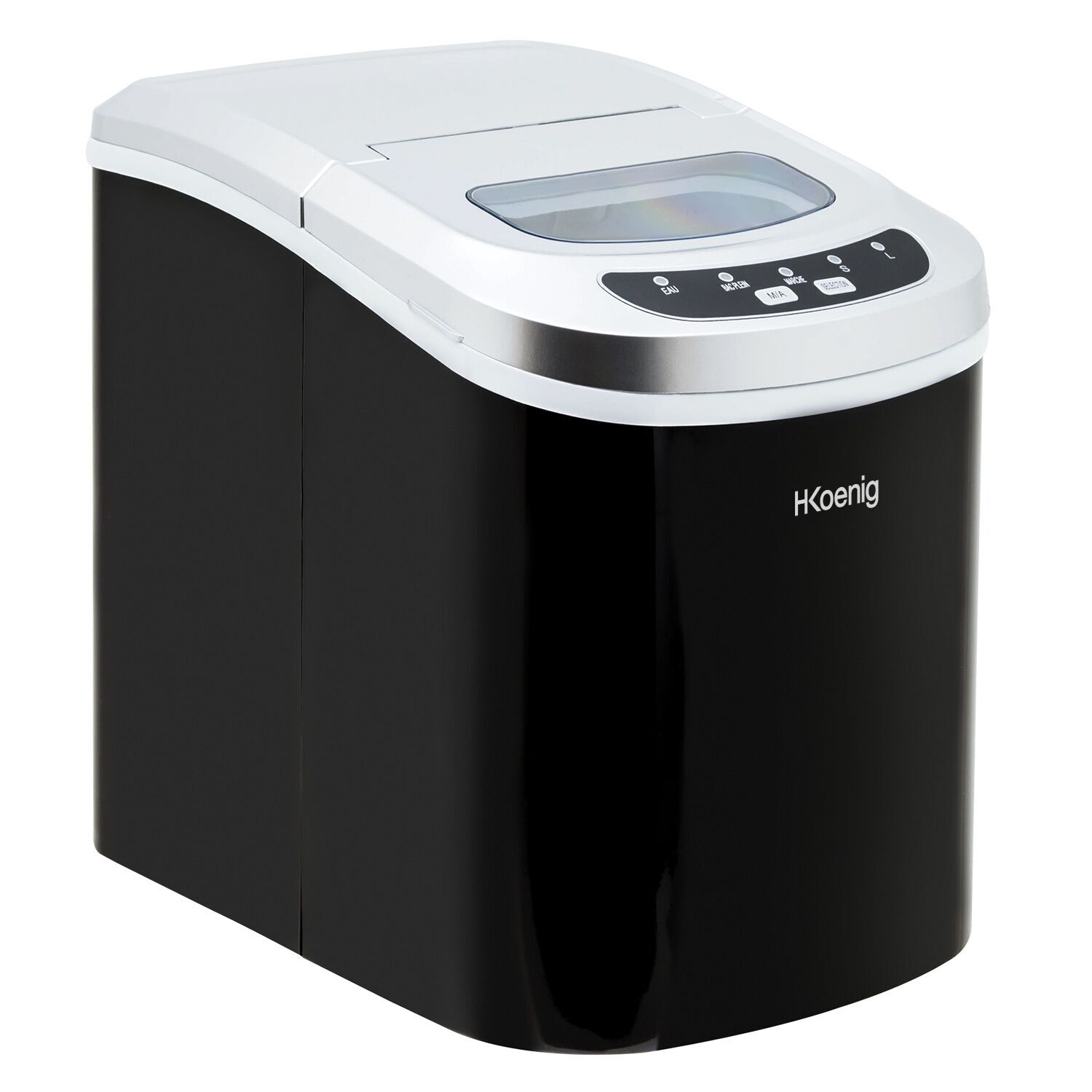 H. Koenig KB12 Eiswürfelbereiter schwarz/weiß
