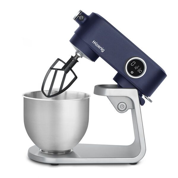 H.Koenig KM126 Food processor | silver/blue 1