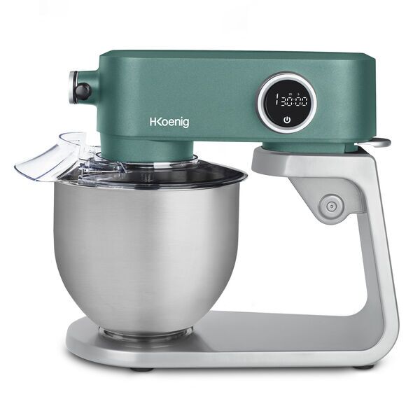 H.Koenig KM128 Food processor | silver/green 2