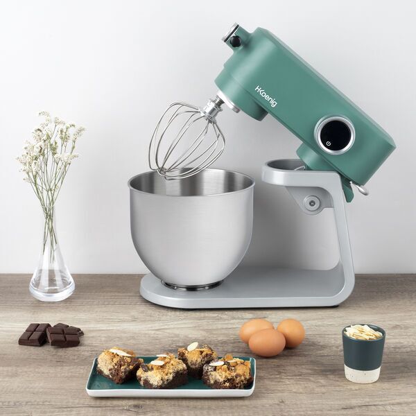 H.Koenig KM128 Food processor | silver/green 5