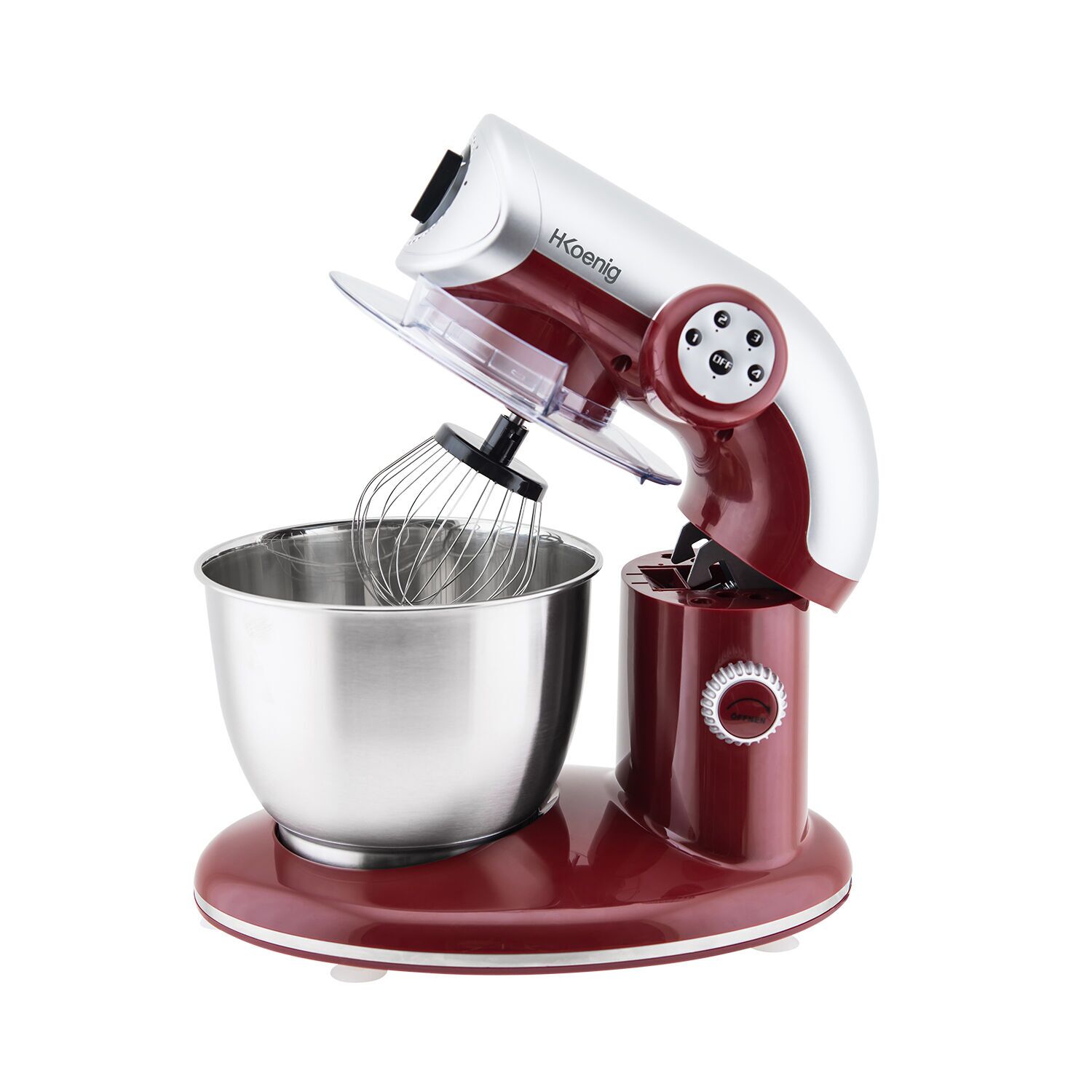 H. Koenig KM80 Küchenmaschine rot
