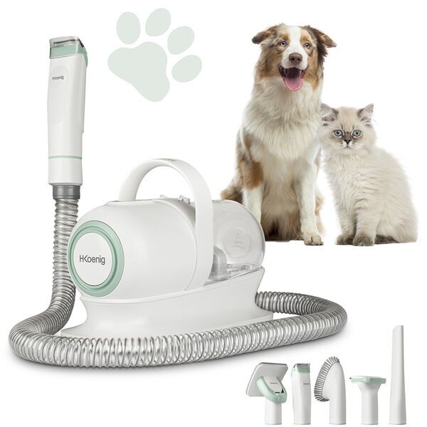 H.Koenig PAW400 Vacuum clipper for pets | white 4