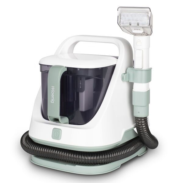H.Koenig TWT77 Hand Steam Cleaner | white/green 1