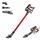 H.Koenig UP600 Battery hand vacuum cleaner | gray/red thumbnail 4/5