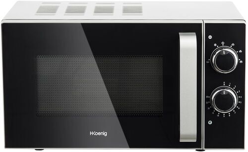 H.Koenig VIO4 Mikrowelle   schwarz/silber - Refurbished