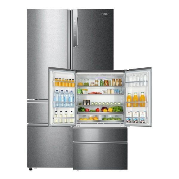 Haier HB26FSSAAA French Door Kühl-/Gefrierkombination | silber, image 2 of 5