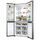 Haier HCR7818DNMM Side-by-Side kyl/fryskombination | silver, thumbnail 3 of 5