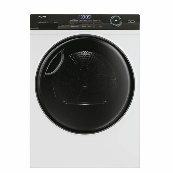 Haier HD90-A3TEAM5 Heat pump dryer 9 kg | white/black, image 3 of 5