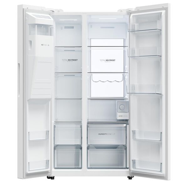 Haier HSW79F18DIGW Side-by-Side Kyl- och frysskåp | vit, image 2 of 5