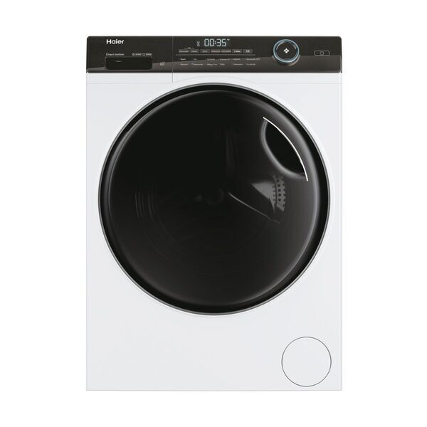 Haier HW90-B14TEAM5 Front-loading washing machine 9 kg | white/black 1