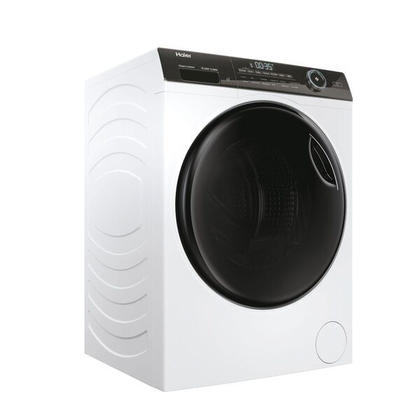 Haier HW90-B14TEAM5 Front-loading washing machine 9 kg | white/black 3