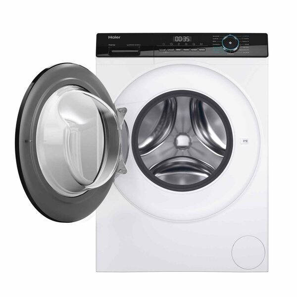 Haier HWD100-B14939 Waschtrockner 10 kg/6 kg | weiß/schwarz, image 2 of 5