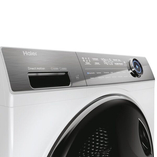 Haier HWD100-BD14979U1 Waschtrockner 10 kg/6 kg | weiß/schwarz, image 2 of 5