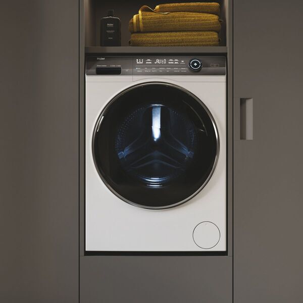 Haier HWD120-B14979U1 Tvättmaskin/torktumlare 12 kg/8 kg | vit/svart, image 4 of 5