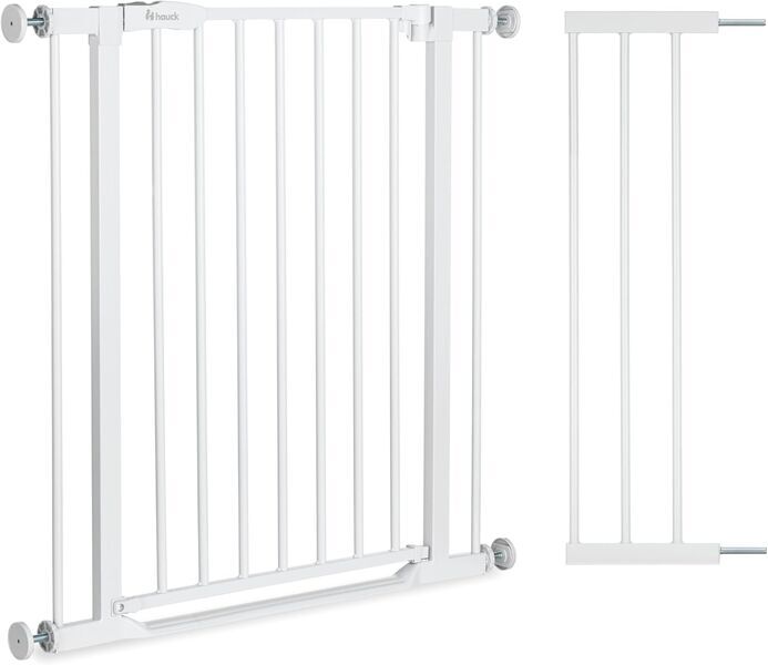 Hauck Clear Step 2 grade de segurança com extensão | branco, image 1 of 1