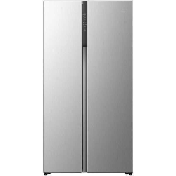 homeX CFBSN5441C-S Side-by-Side fridge freezer | silver, image 1 of 2
