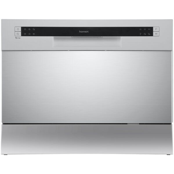 homeX GST6AD-S Tischgeschirrspüler | silber, image 1 of 3
