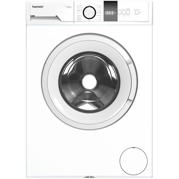 homeX WF712B-W Frontlader Waschmaschine 7 kg | weiß 1