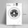 homeX WF712B-W Frontlader Waschmaschine 7 kg | weiß thumbnail 3/4