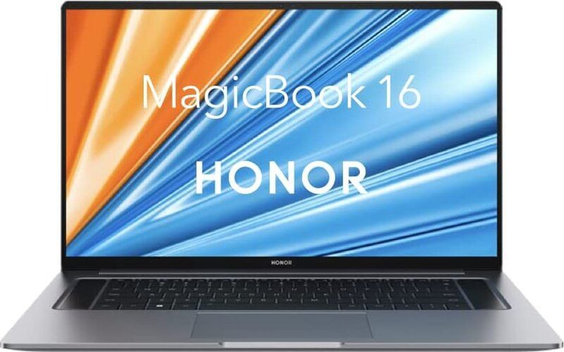 Honor MagicBook 16 (2022) | Ryzen 5 5600H | 16.1" | 16 GB | 512 GB SSD | space gray | Win 11 Home | IT 1