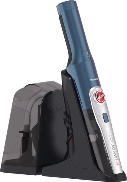 Hoover H-HANDY 700 Organiser Accu Handstofzuiger | blauw/zilver 2
