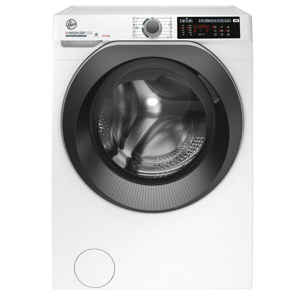 Hoover HD 495AMBS/1-S Tvättmaskin/torktumlare 9 kg/5 kg | vit/svart, image 1 of 5