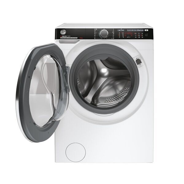 Hoover HWPV 48AMBC/1-S Lave-linge à chargement frontal 8 kg | blanc/noir, image 2 of 5