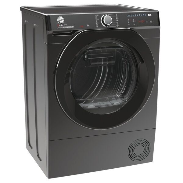 Hoover NDPEH9A3TCBERXSS Heat pump dryer 9 kg | black, image 2 of 5