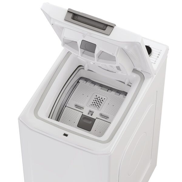 Hoover THOS486TM4-S Toplader Waschmaschine 8 kg | weiß, image 3 of 5