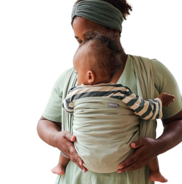 Hoppediz Baby Tragetuch Elba | vihreä 1