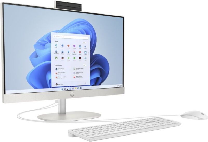 HP 24-cr0068nf All-in-One | 23.8" | i3-N300 | 8 GB | 512 GB SSD | Win 11 Home | US 4