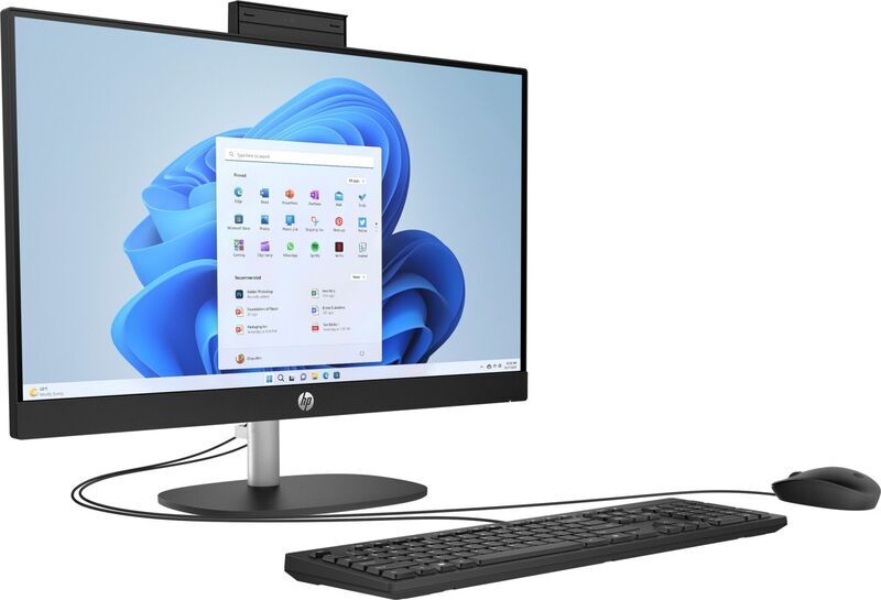 HP 24-cr1007nb All-in-One | 23.8" | Core Ultra 5 125U | 16 GB | 512 GB SSD | Win 11 Pro | BE 2
