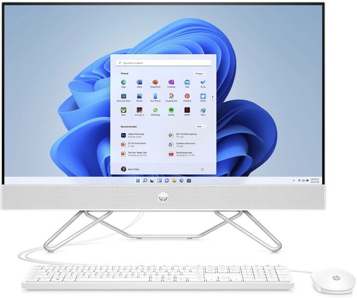 HP 27-cb0700ng All-in-One | Ryzen 5 5500U | 8 GB | 1 TB SSD | Win 11 Pro | US 1